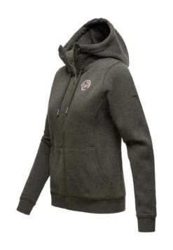 Marikoo SetsunaaFelpa Con ZipDarkgreymelange Donna Felpe M5M21J001-C11 -Marikoo 0ac0fed44df545669057c7721d74ef69