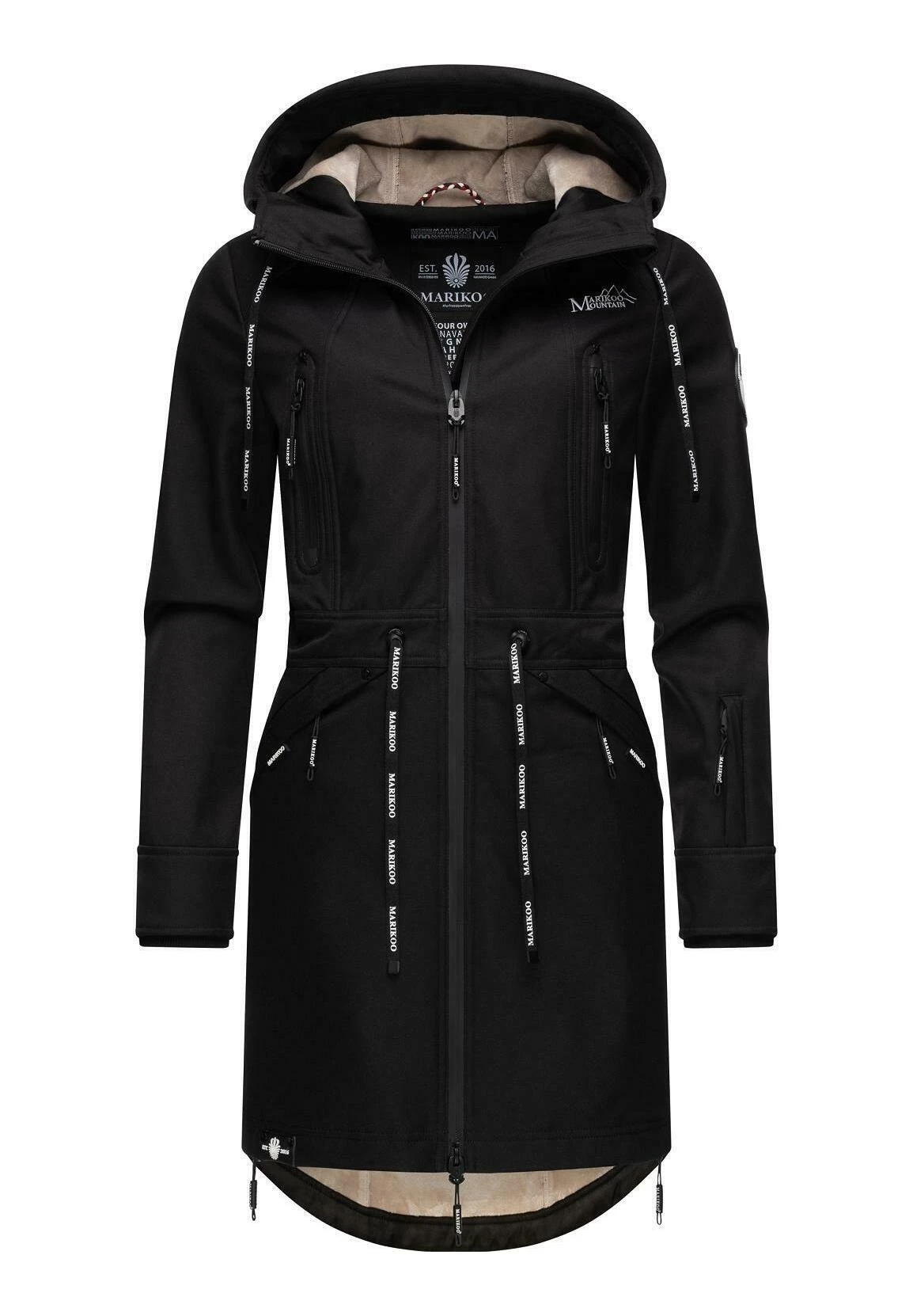 Marikoo Racquelle - Parka - Black 5 Marikoo Racquelle - Parka - Black - immagine 5