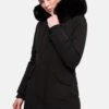 Marikoo KarmaaCappotto InvernaleBlack With Black Fur Donna Cappotti M5M21U00G-Q14