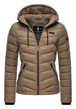 Marikoo KualaGiacca Da Mezza StagioneTaupe Grey Donna Giacche E Blazer M5M21U01H-O11 -Marikoo 119276f43de4449b912bfe0f90778192