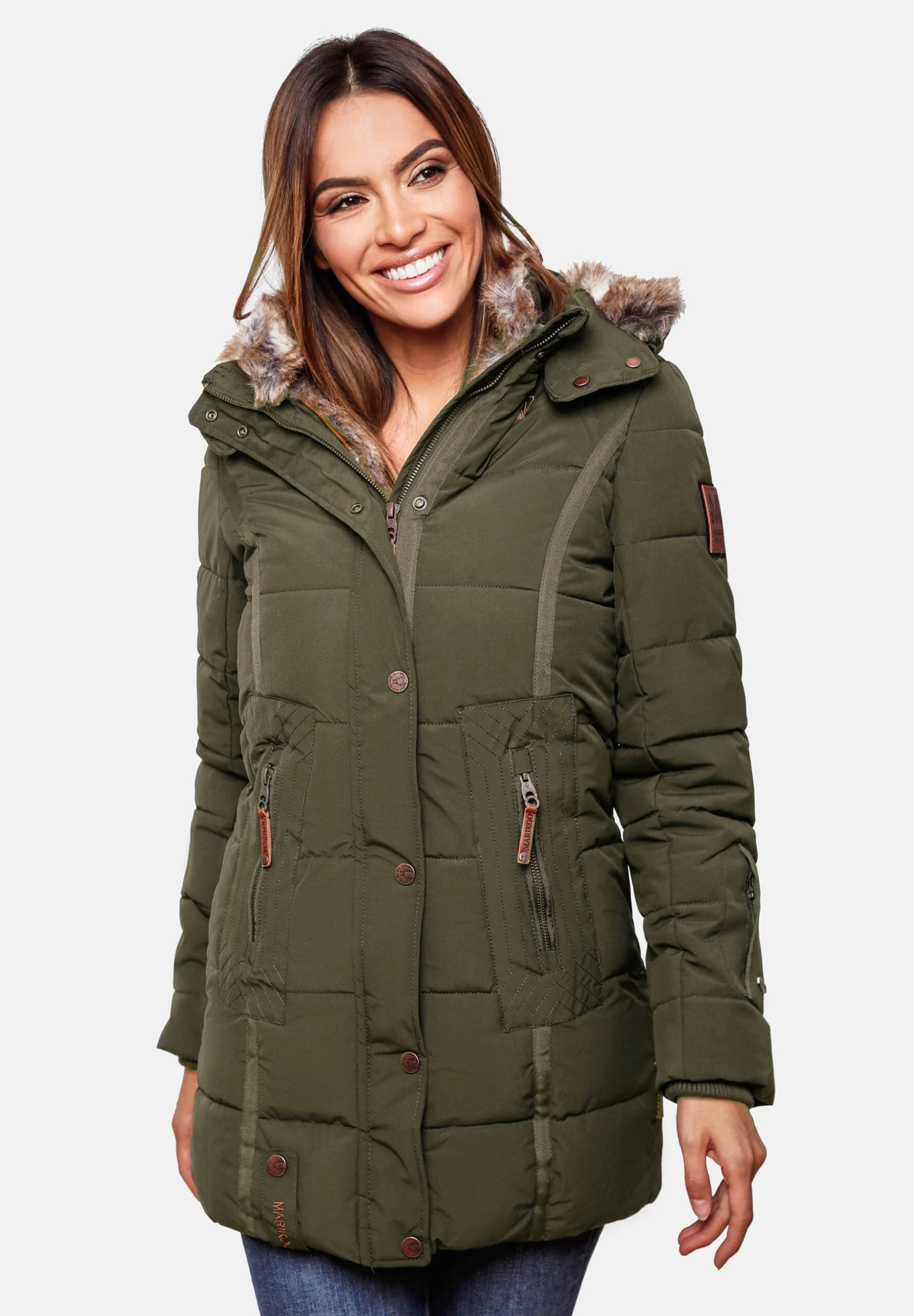 Marikoo Lieblings - Cappotto Invernale - Olive 1 Marikoo Lieblings - Cappotto Invernale - Olive