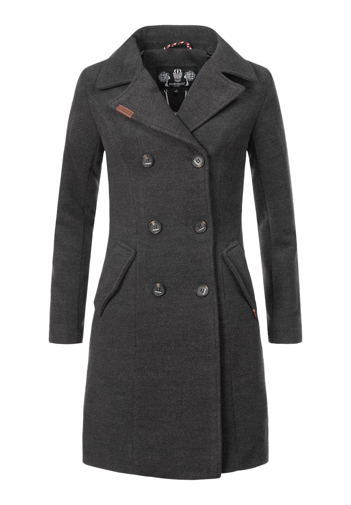 Marikoo Nanakoo - Cappotto Classico - Anthracite 1 Marikoo Nanakoo - Cappotto Classico - Anthracite