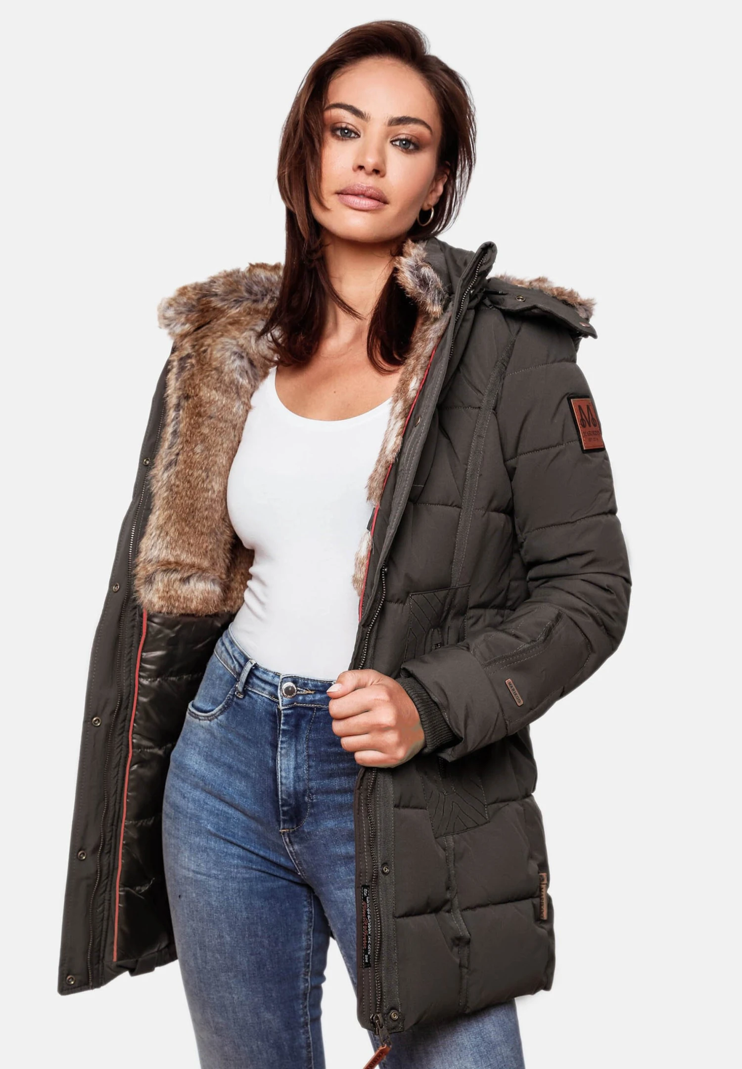 Marikoo Lieblings - Cappotto Invernale - Anthracite 3 Marikoo Lieblings - Cappotto Invernale - Anthracite - immagine 3