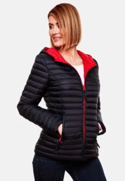 Marikoo Asraa - Giacca Da Mezza Stagione - Dark Blue -Marikoo 3a735293ae1647b08c89763c9ea4f6ea