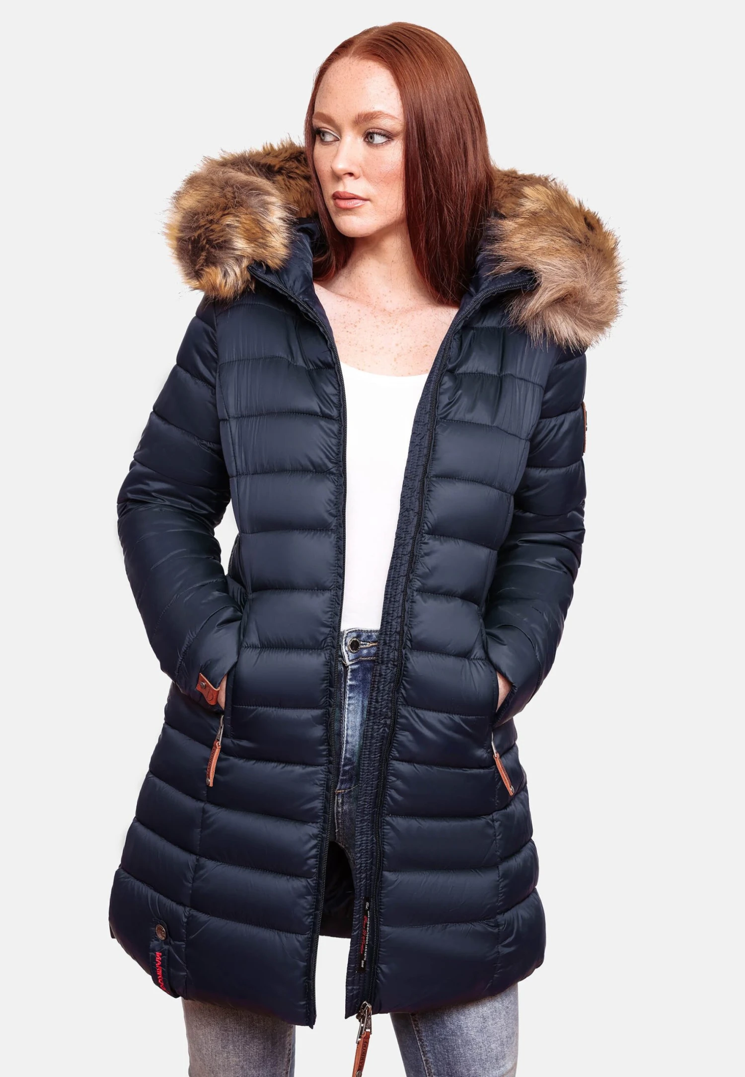 Marikoo SteppCappotto InvernaleDark Blue Donna Cappotti M5M21U001-K11 4 Marikoo SteppCappotto InvernaleDark Blue Donna Cappotti M5M21U001-K11 - immagine 4