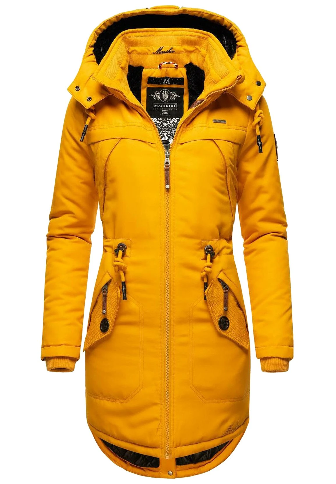 Marikoo KamiiCappotto InvernaleDark Yellow Donna Cappotti M5M21G00E-E11 1 Marikoo KamiiCappotto InvernaleDark Yellow Donna Cappotti M5M21G00E-E11