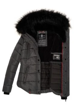 Marikoo LotusblüteGiacca InvernaleAnthracite Donna Giacche E Blazer M5M21G002-C12 -Marikoo 4bc1865e525548c087952c73264d5160