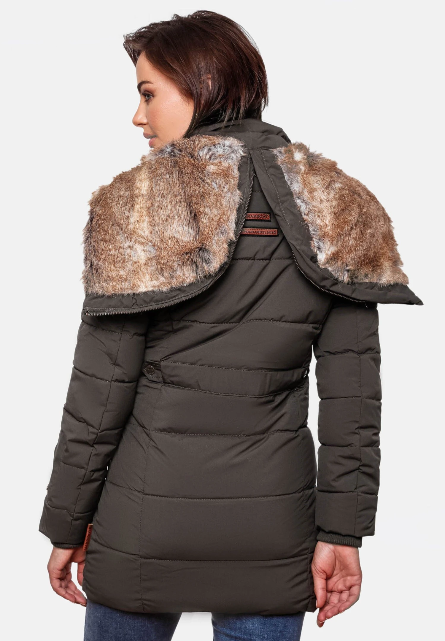 Marikoo Lieblings - Cappotto Invernale - Anthracite 5 Marikoo Lieblings - Cappotto Invernale - Anthracite - immagine 5
