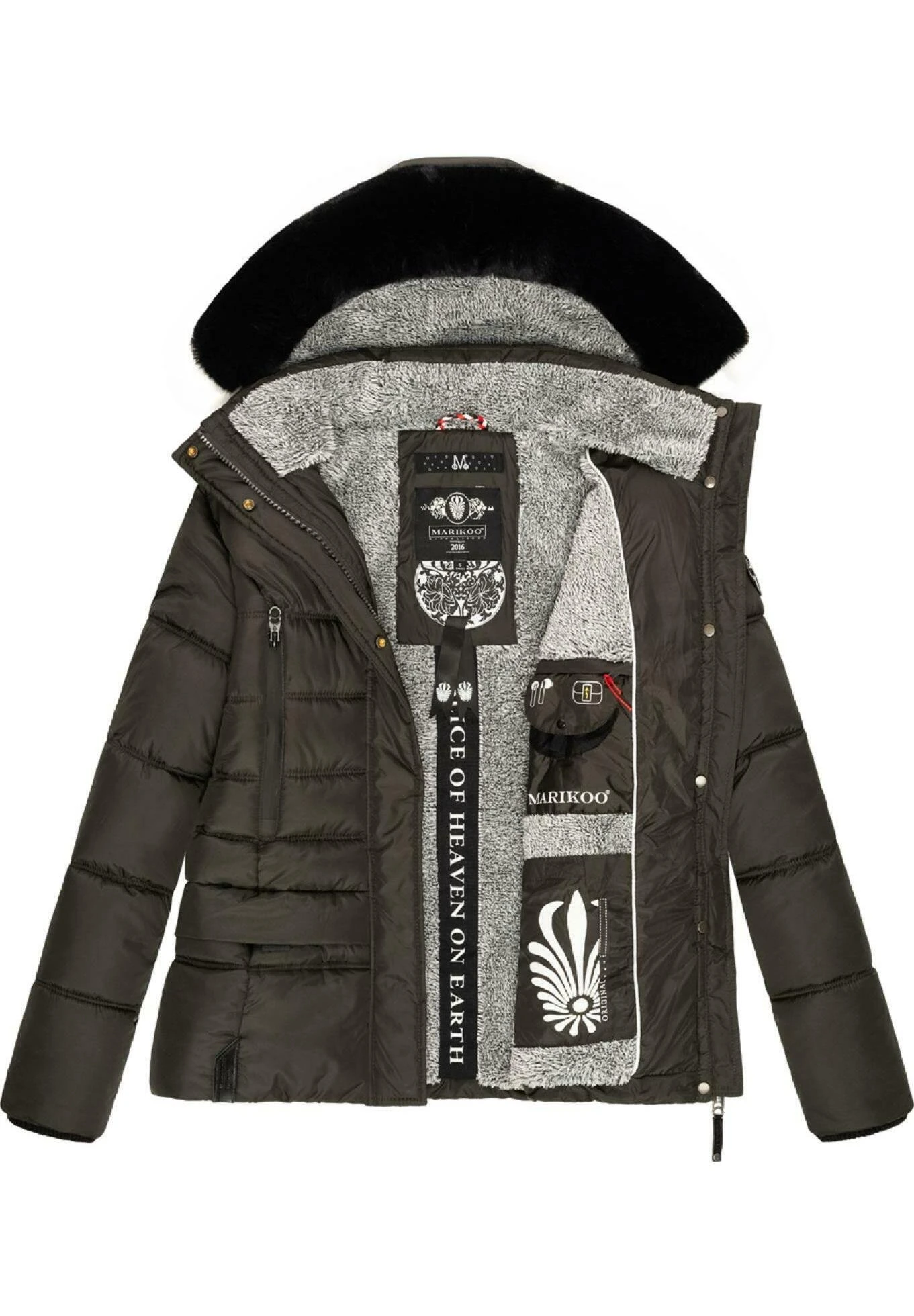 Marikoo Loveleen - Giacca Invernale - Dark Grey 6 Marikoo Loveleen - Giacca Invernale - Dark Grey - immagine 6