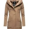 Marikoo Cappotto Corto - Taupe Grey