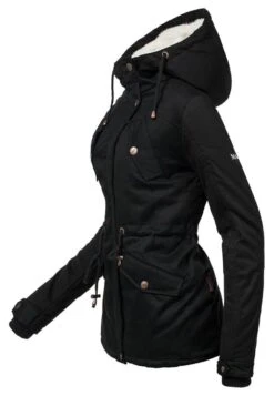 Marikoo Manolya - Cappotto Invernale - Black -Marikoo 6beecd559d684c2ba273467035c427ea
