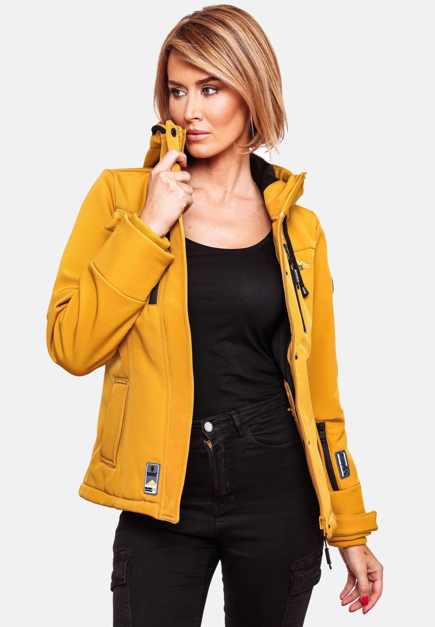 Marikoo FunktionsGiacca OutdoorAmber Yellow Donna Giacche E Blazer M5M21G00J-E12 1 Marikoo FunktionsGiacca OutdoorAmber Yellow Donna Giacche E Blazer M5M21G00J-E12