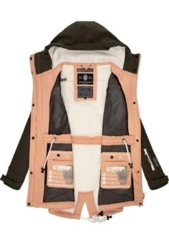 Marikoo ZimtzickeParkaRose Anthracite Donna Cappotti M5M21U005-H12 -Marikoo 6d56c50ec64646f480d5b844c326a32d