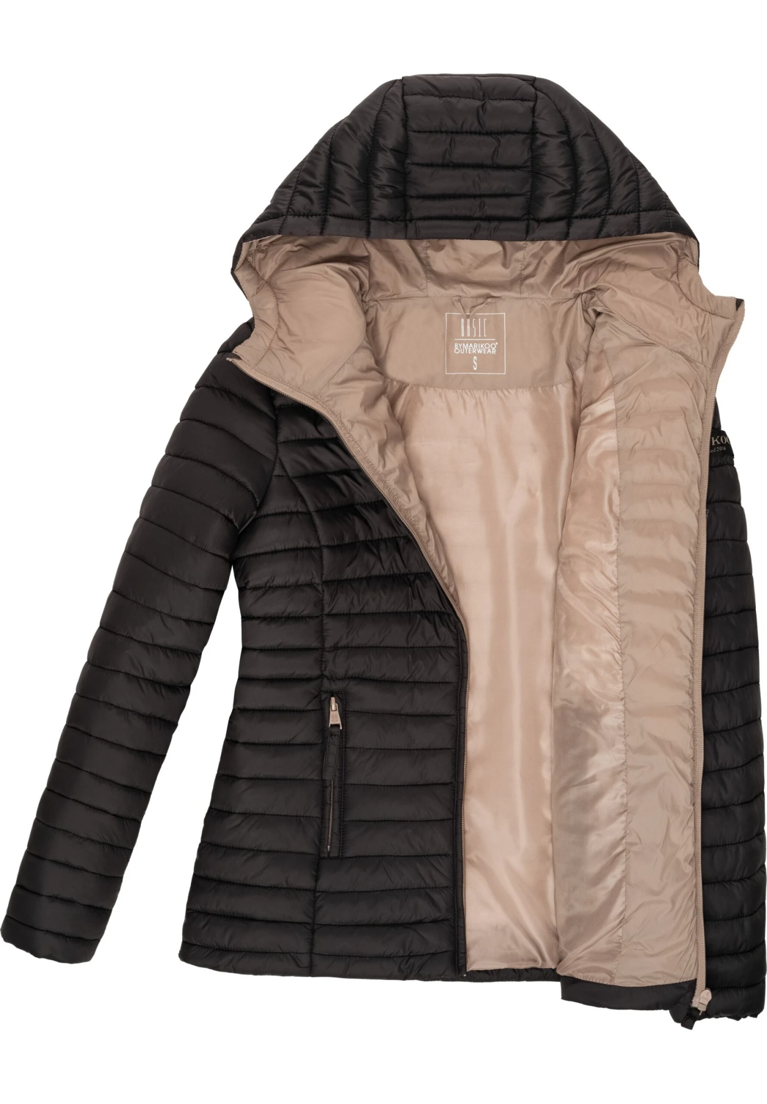 Marikoo AsraaGiacca Da Mezza StagioneBlack Donna Giacche E Blazer M5M21U00Z-Q11 4 Marikoo AsraaGiacca Da Mezza StagioneBlack Donna Giacche E Blazer M5M21U00Z-Q11 - immagine 4