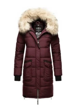 Marikoo Chaskaa - Cappotto Invernale - Dark Red Melange -Marikoo 7179e3ec85b540b098280c0f8cc4e5ce