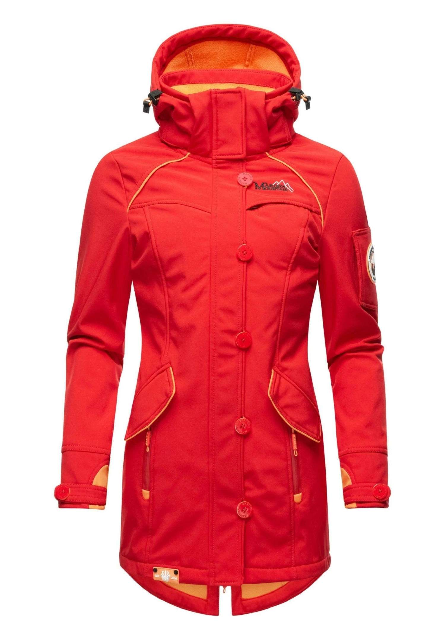 Marikoo Soulinaa - Parka - Light Red 6 Marikoo Soulinaa - Parka - Light Red - immagine 6