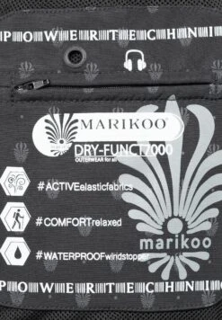 Marikoo ZimtzickeParkaBlack Melange Donna Giacche E Blazer M5M21U005-Q12 -Marikoo 779e1e2e751c406994447d8c2cc91c51