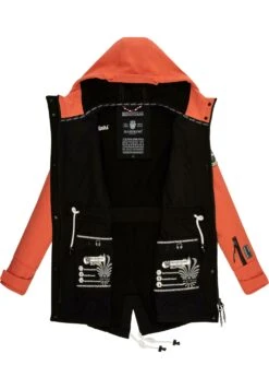 Marikoo ZimtzickeParkaBlack Coral Donna Giacche E Blazer M5M21U005-G15 -Marikoo 78365de1b0254ecd9d1f9bdb968bedc3