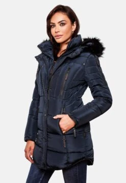 Marikoo MoonshineCappotto InvernaleBlue Donna Cappotti M5M21U00C-K11 -Marikoo 7dd41ef564324dda848c1dc2067e6175