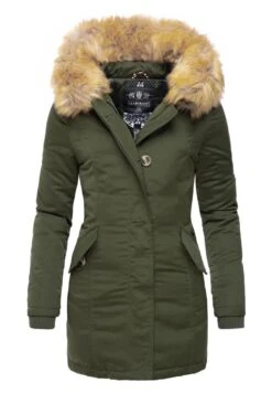 Marikoo Karmaa - Cappotto Invernale - Olive -Marikoo 80a3105cd64b42b3b5d1eab735b800c1