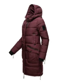 Marikoo Chaskaa - Cappotto Invernale - Dark Red Melange -Marikoo 81c40d9c594545658a30245a9c5df0da