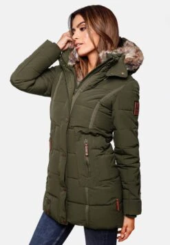 Marikoo Lieblings - Cappotto Invernale - Olive 15 Marikoo Lieblings - Cappotto Invernale - Olive -Marikoo 86ed523458db4cebb68cfbad8ed54ac7