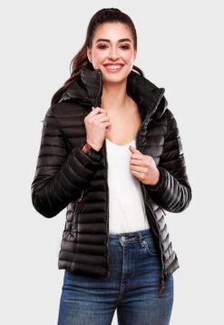 Marikoo LowenbabyGiacca Da Mezza StagioneSchwarz Donna Giacche E Blazer M5M21U00S-Q11 -Marikoo 8c4cbe002b9044feb21ae8baefd54462
