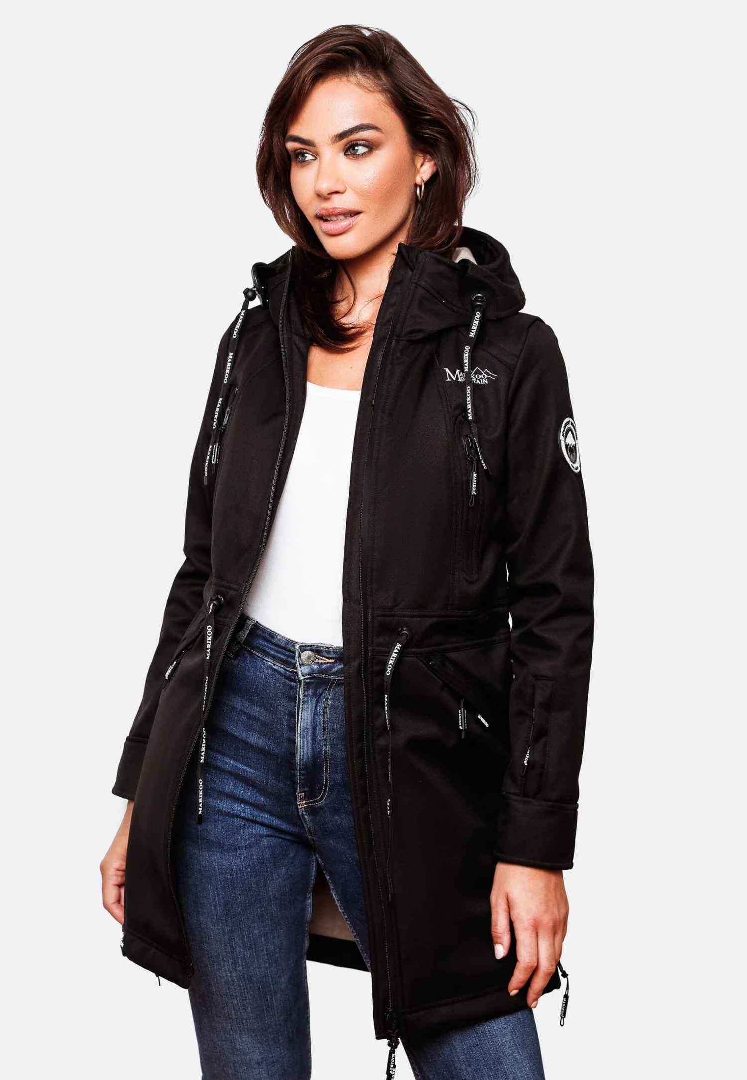 Marikoo Racquelle - Parka - Black 3 Marikoo Racquelle - Parka - Black - immagine 3