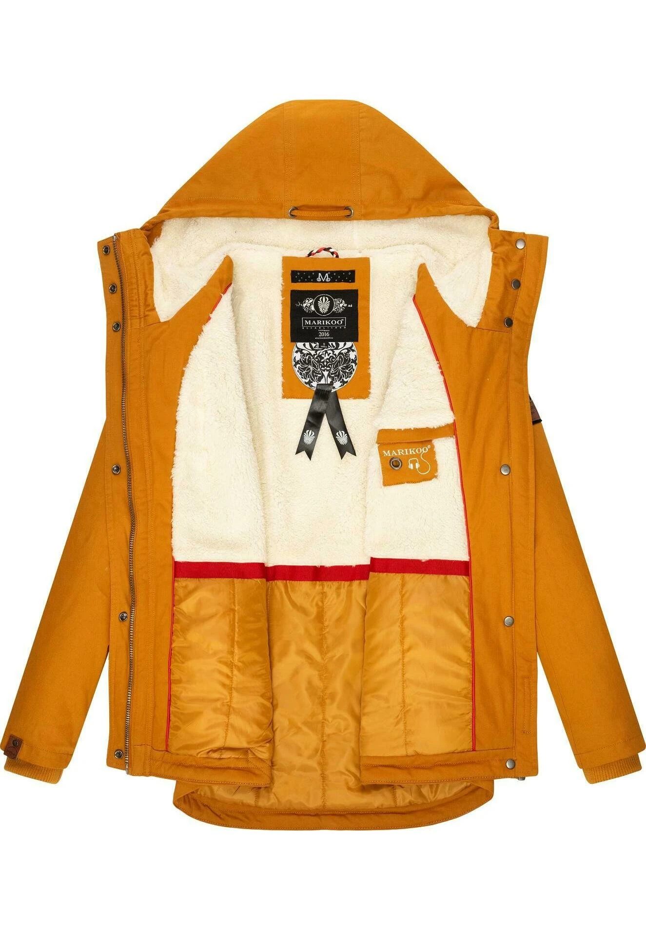 Marikoo BikooCappotto InvernaleCognac Donna Cappotti M5M21U00J-O11 3 Marikoo BikooCappotto InvernaleCognac Donna Cappotti M5M21U00J-O11 - immagine 3