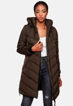 Marikoo ArmasaCappotto InvernaleDark Choco Donna Cappotti M5M21U00T-O12 -Marikoo 9115c381fa4a46cda4f6c4546f2b575c