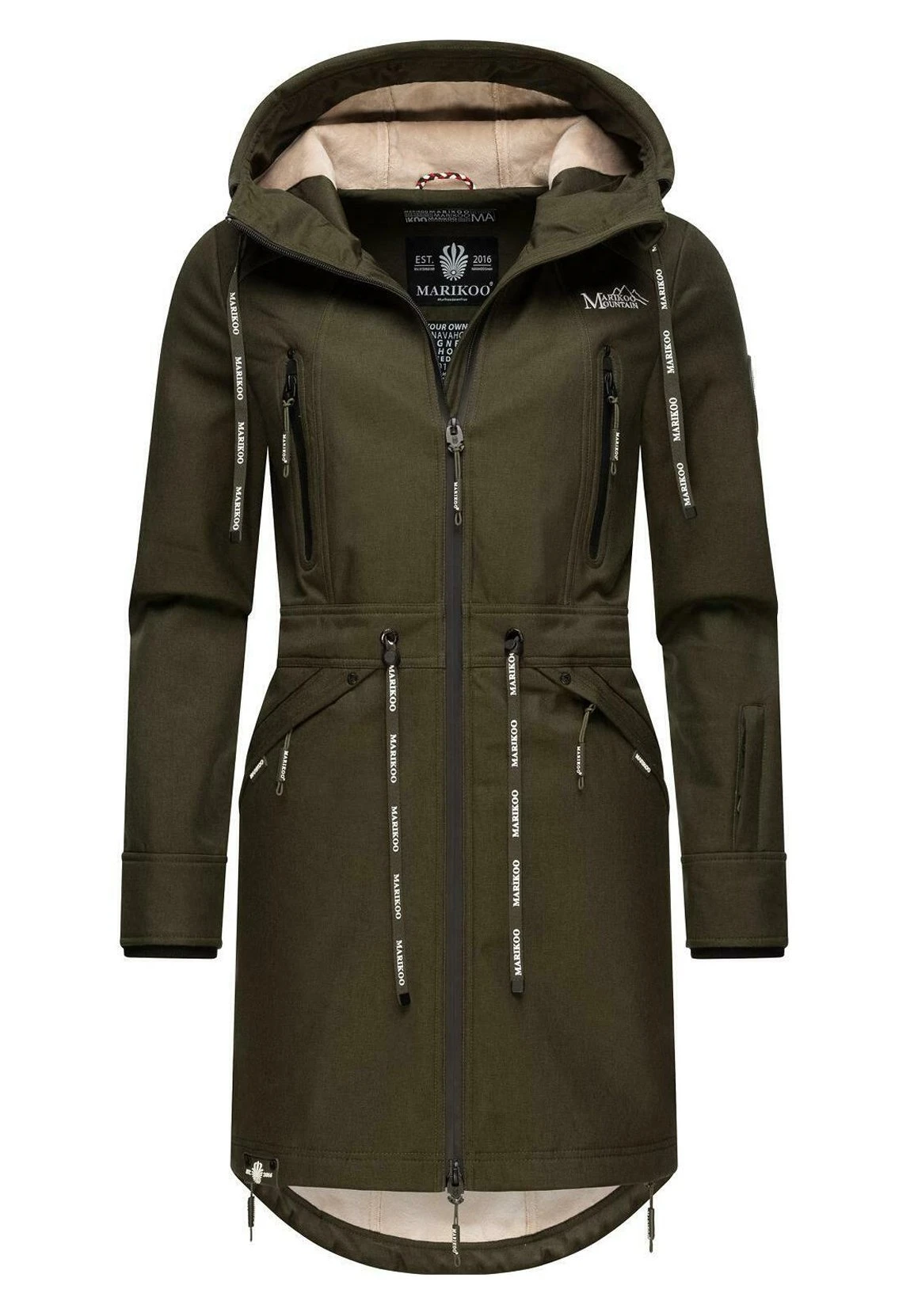 Marikoo Racquelle - Parka - Olive 4 Marikoo Racquelle - Parka - Olive - immagine 4