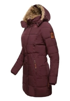 Marikoo LieblingsCappotto InvernaleDark Red Melange Donna Cappotti M5M21U00F-G12 -Marikoo 9f22bee11a044d7ab4ce2383140ee447