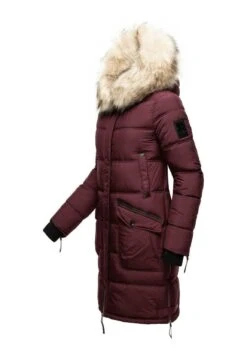 Marikoo Chaskaa - Cappotto Invernale - Dark Red Melange -Marikoo a1784c43fc014f7d92217fa4915eb9ec