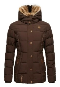 Marikoo NekooGiacca InvernaleDark Choco Donna Giacche E Blazer M5M21G003-O11 -Marikoo a94498fd606a41f799e78fa9d0269588