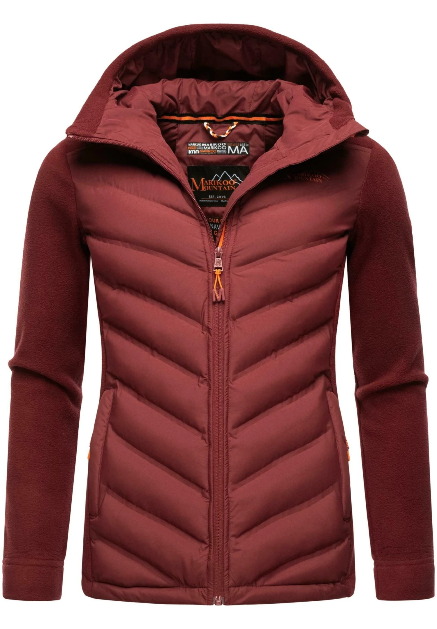 Marikoo Mount HarunaGiacca Da Mezza StagioneBordeaux Donna Giacche E Blazer M5M21G00N-G11 1 Marikoo Mount HarunaGiacca Da Mezza StagioneBordeaux Donna Giacche E Blazer M5M21G00N-G11