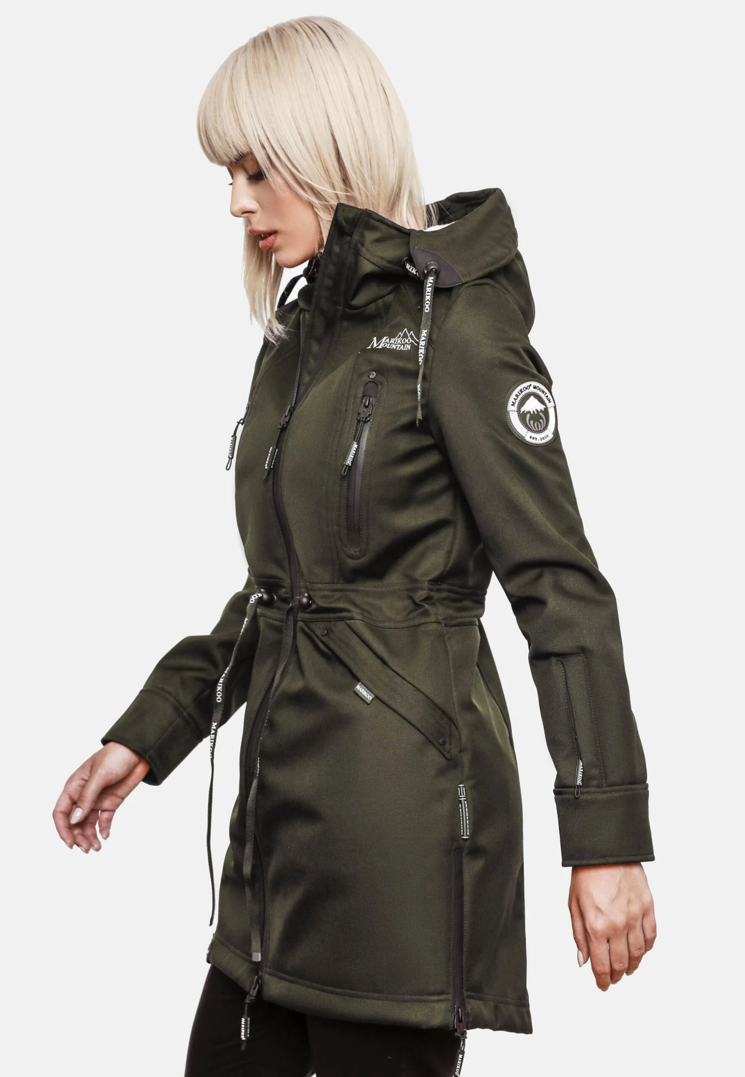 Marikoo Racquelle - Parka - Olive 3 Marikoo Racquelle - Parka - Olive - immagine 3