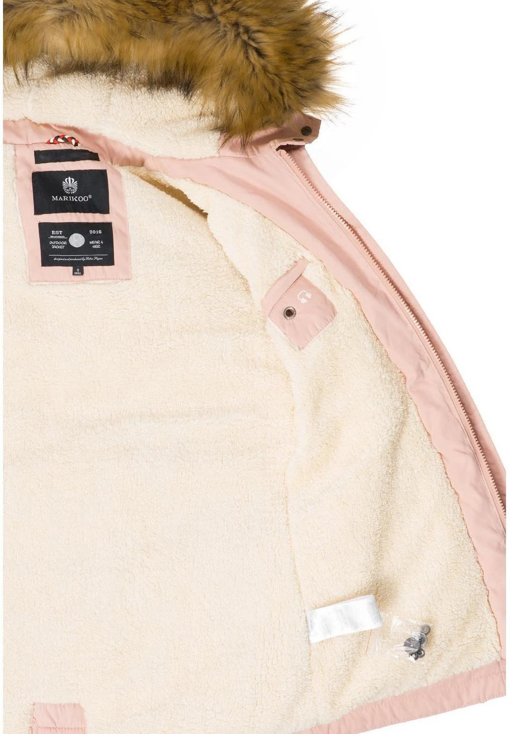 Marikoo Cappotto Invernale - Pink 4 Marikoo Cappotto Invernale - Pink - immagine 4