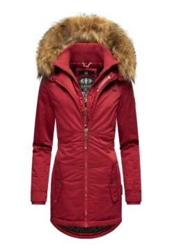 Marikoo SanakooCappotto InvernaleBlood Red Donna Cappotti M5M21U00P-G12 -Marikoo c5499e902b1c482dad4c8d7fa4cd81c8