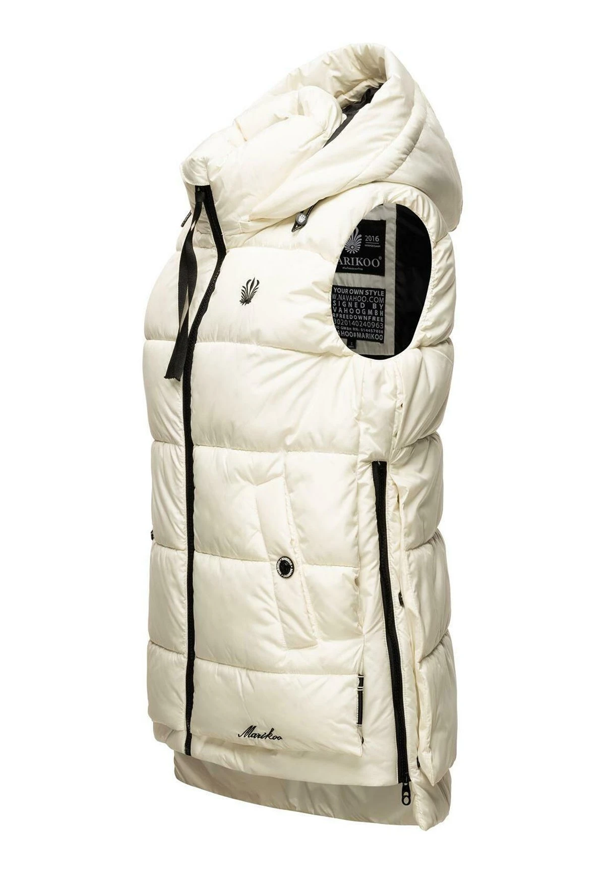 Marikoo ZarinaaSmanicatoOffwhite Donna Giacche E Blazer M5M21U012-A11 5 Marikoo ZarinaaSmanicatoOffwhite Donna Giacche E Blazer M5M21U012-A11 - immagine 5