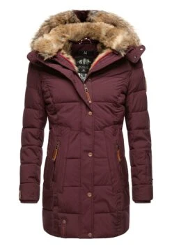 Marikoo LieblingsCappotto InvernaleDark Red Melange Donna Cappotti M5M21U00F-G12