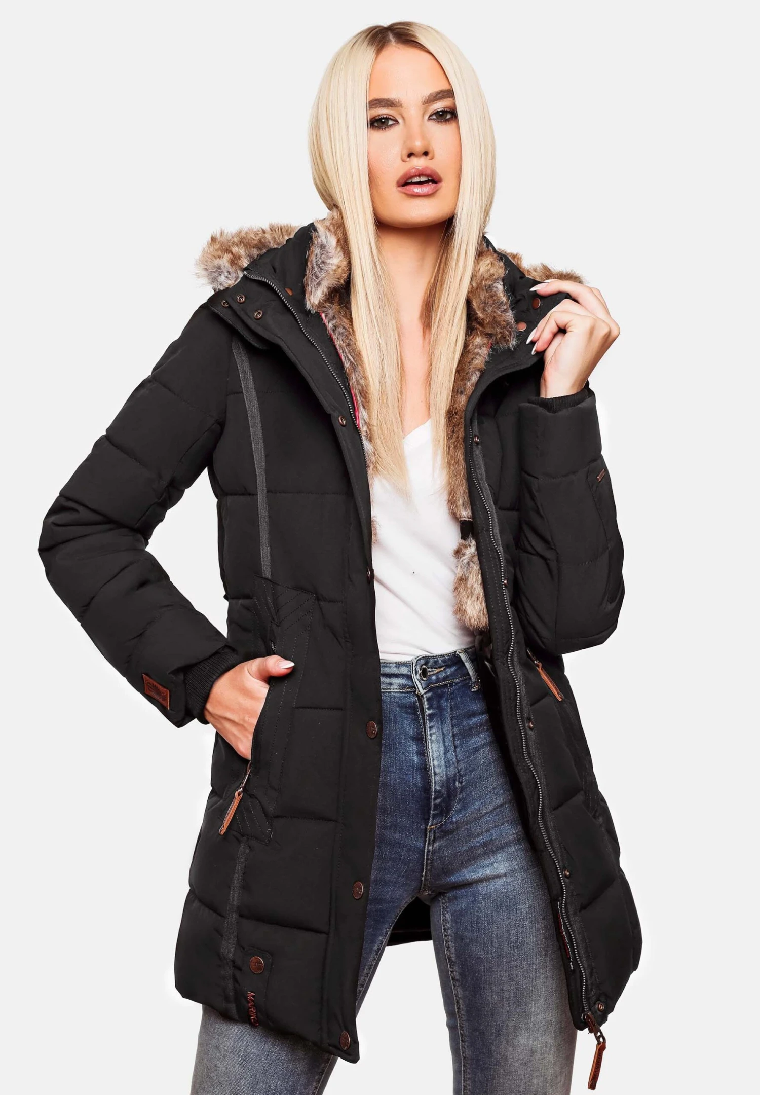 Marikoo NekooGiacca InvernaleBlack Donna Giacche E Blazer M5M21G003-Q11 1 Marikoo NekooGiacca InvernaleBlack Donna Giacche E Blazer M5M21G003-Q11