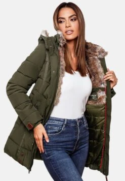 Marikoo Lieblings - Cappotto Invernale - Olive 13 Marikoo Lieblings - Cappotto Invernale - Olive -Marikoo dce0420023454a6f910f09a128c1f7f0