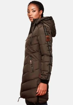 Marikoo ArmasaCappotto InvernaleDark Choco Donna Cappotti M5M21U00T-O12 -Marikoo e10c34f57d68470ca7c03c7c6d553176