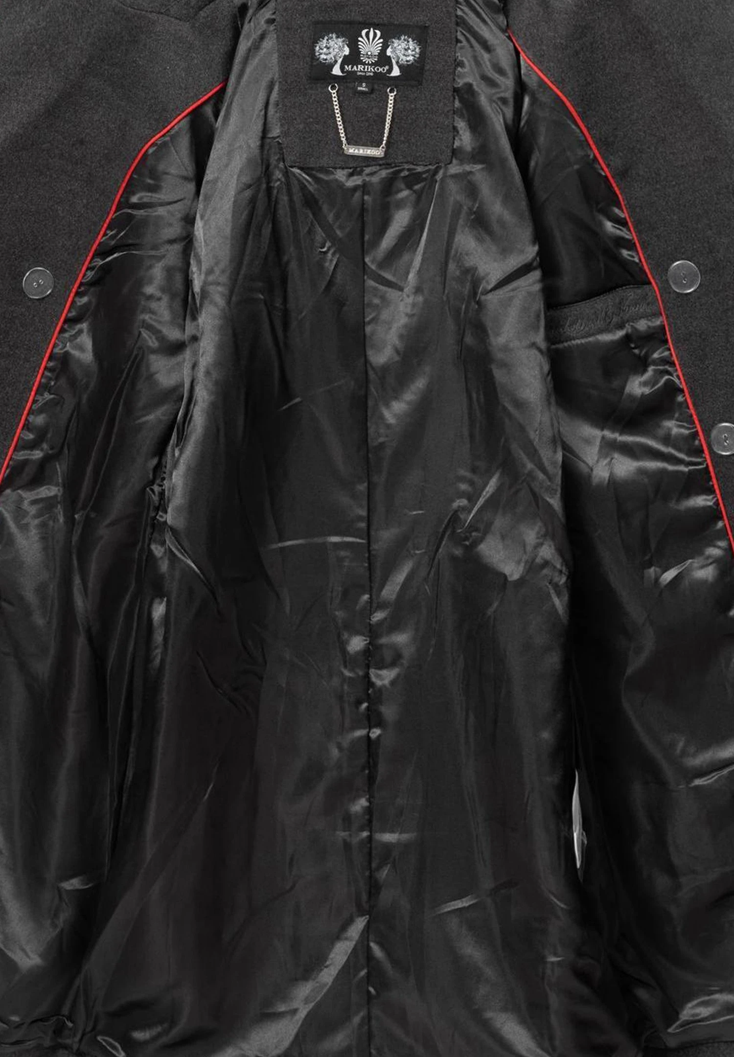 Marikoo Nanakoo - Cappotto Classico - Anthracite 4 Marikoo Nanakoo - Cappotto Classico - Anthracite - immagine 4