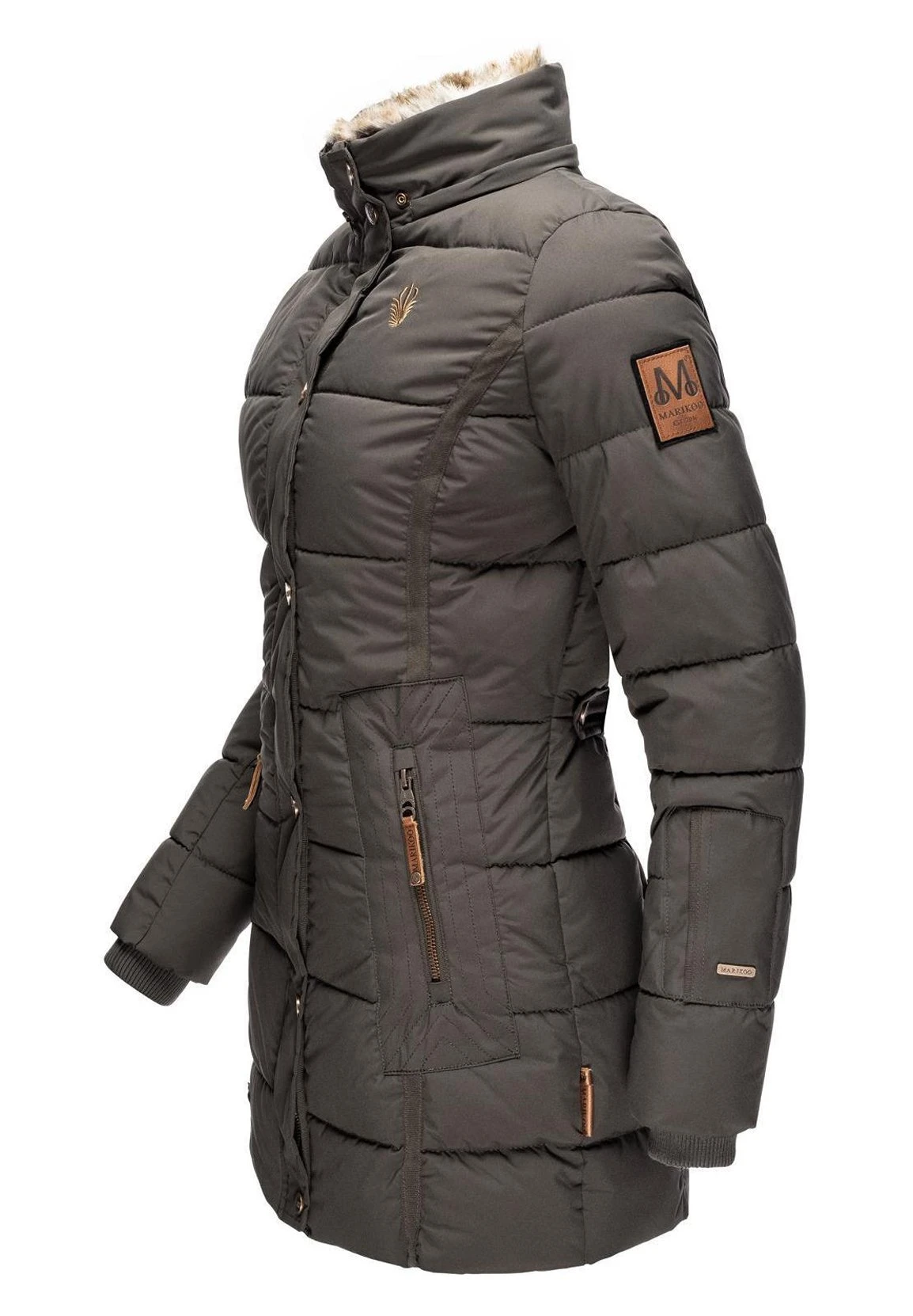 Marikoo Lieblings - Cappotto Invernale - Anthracite 11 Marikoo Lieblings - Cappotto Invernale - Anthracite - immagine 11