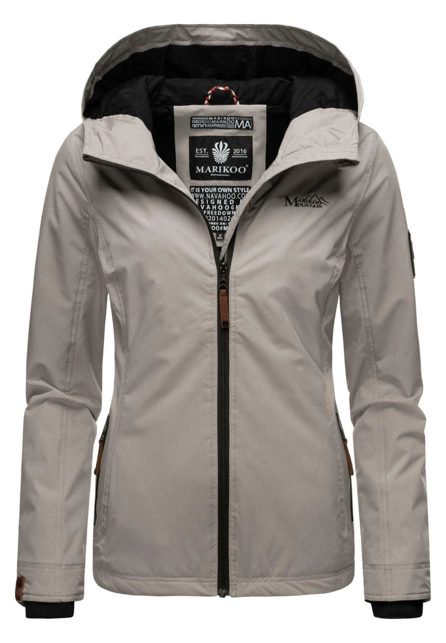 Marikoo BrombeereGiacca OutdoorZinc Grey Donna Giacche E Blazer M5M21U010-C12 1 Marikoo BrombeereGiacca OutdoorZinc Grey Donna Giacche E Blazer M5M21U010-C12