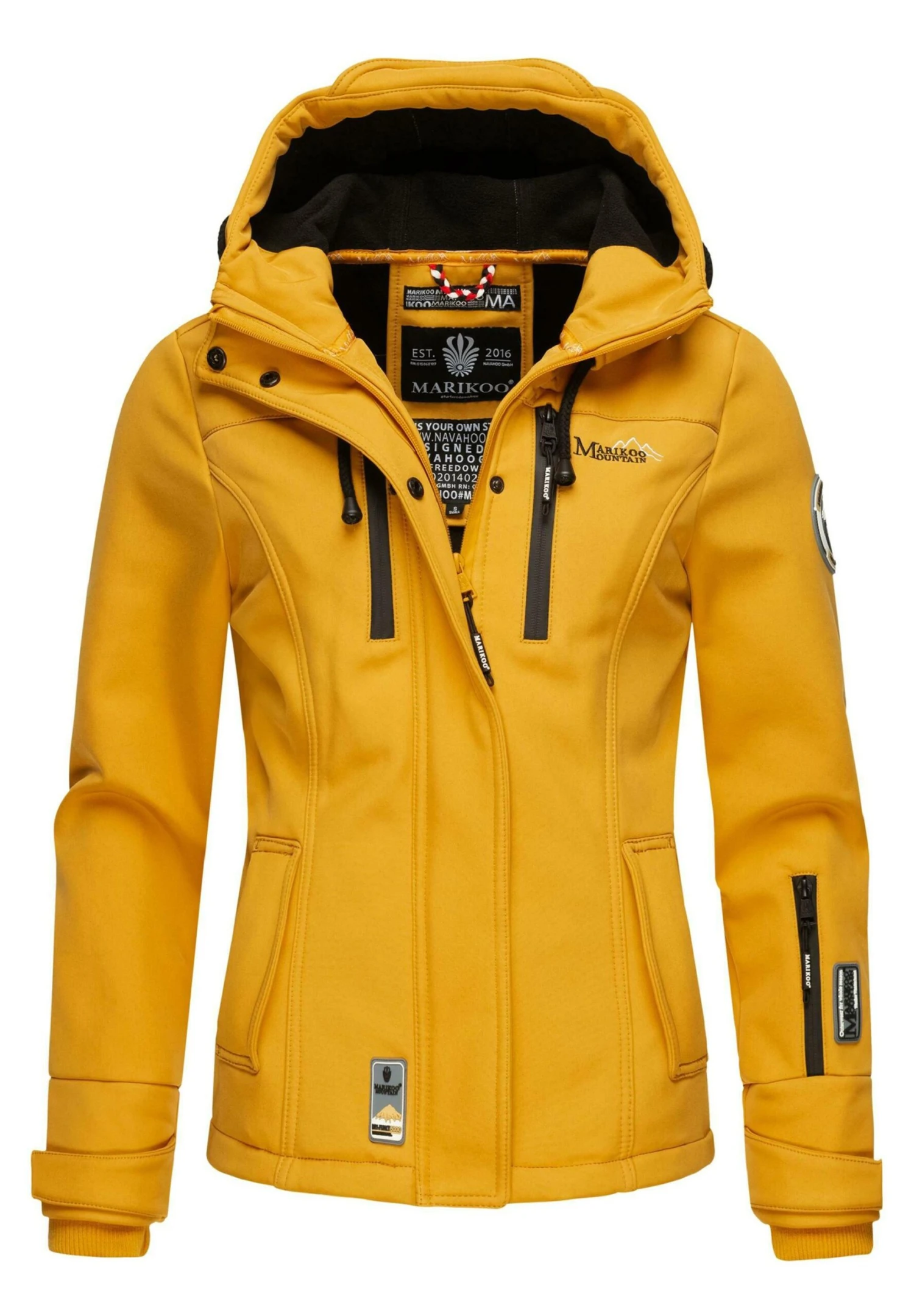 Marikoo FunktionsGiacca OutdoorAmber Yellow Donna Giacche E Blazer M5M21G00J-E12 9 Marikoo FunktionsGiacca OutdoorAmber Yellow Donna Giacche E Blazer M5M21G00J-E12 - immagine 9