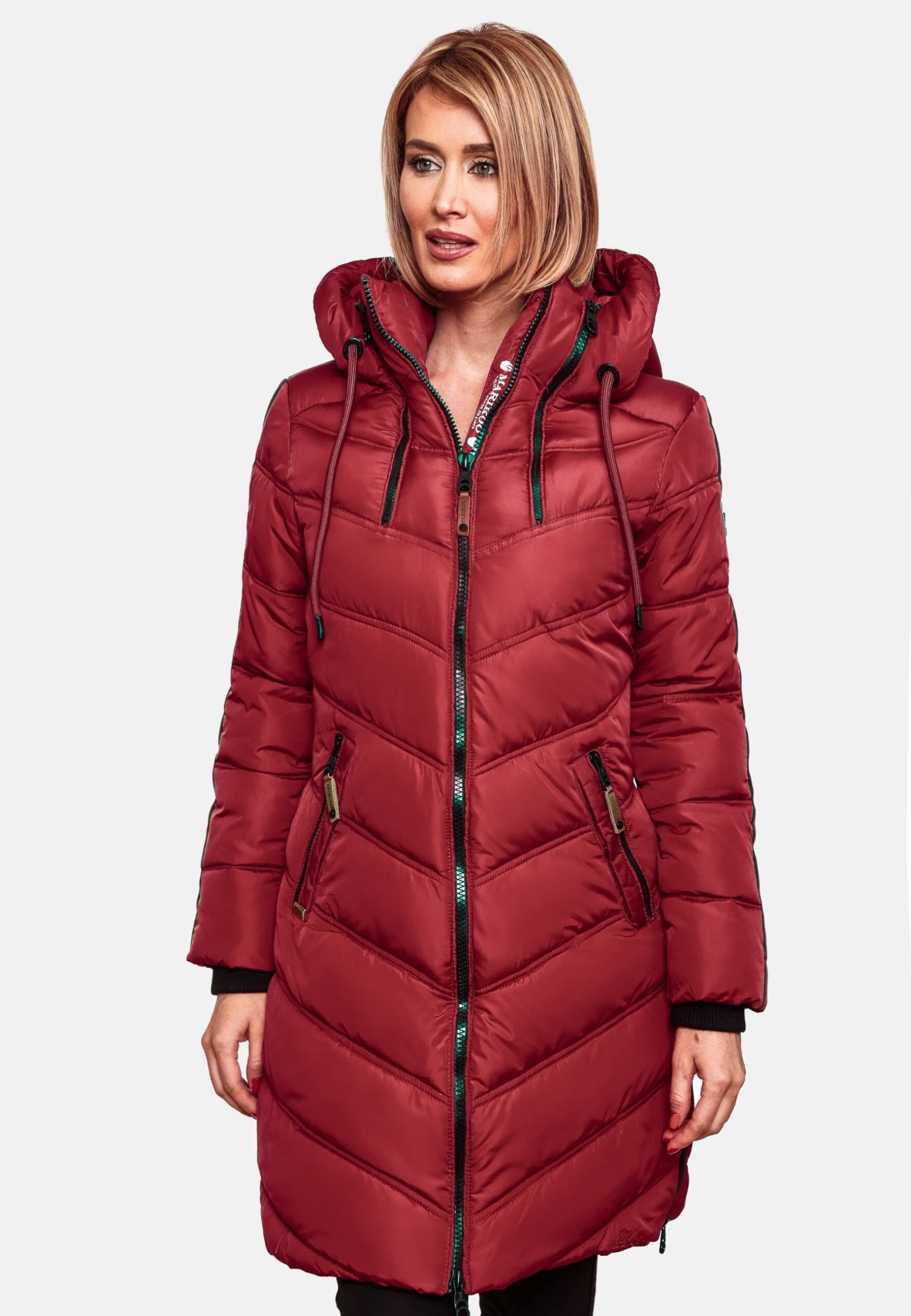 Marikoo Armasa - Cappotto Invernale - Blood Red 1 Marikoo Armasa - Cappotto Invernale - Blood Red
