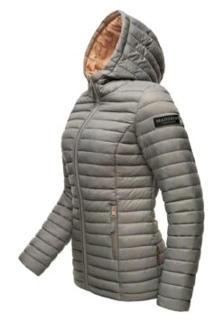 Marikoo Asraa - Giacca Da Mezza Stagione - Grey -Marikoo fd0337af1a15411e865f341f46a6eb2e